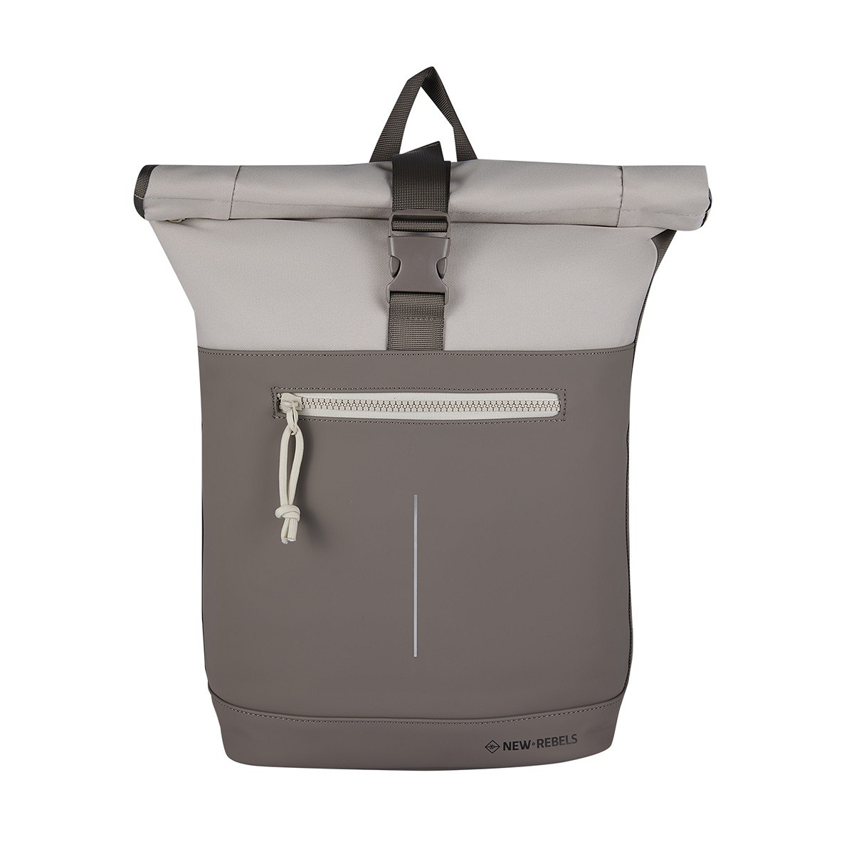 Backham - New York Rolltop Rucksack beige/taupe
