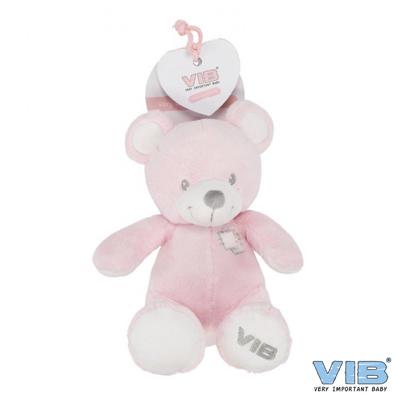 5a81c4a09f13d Plüsch Bär sitzend rosa 35cm