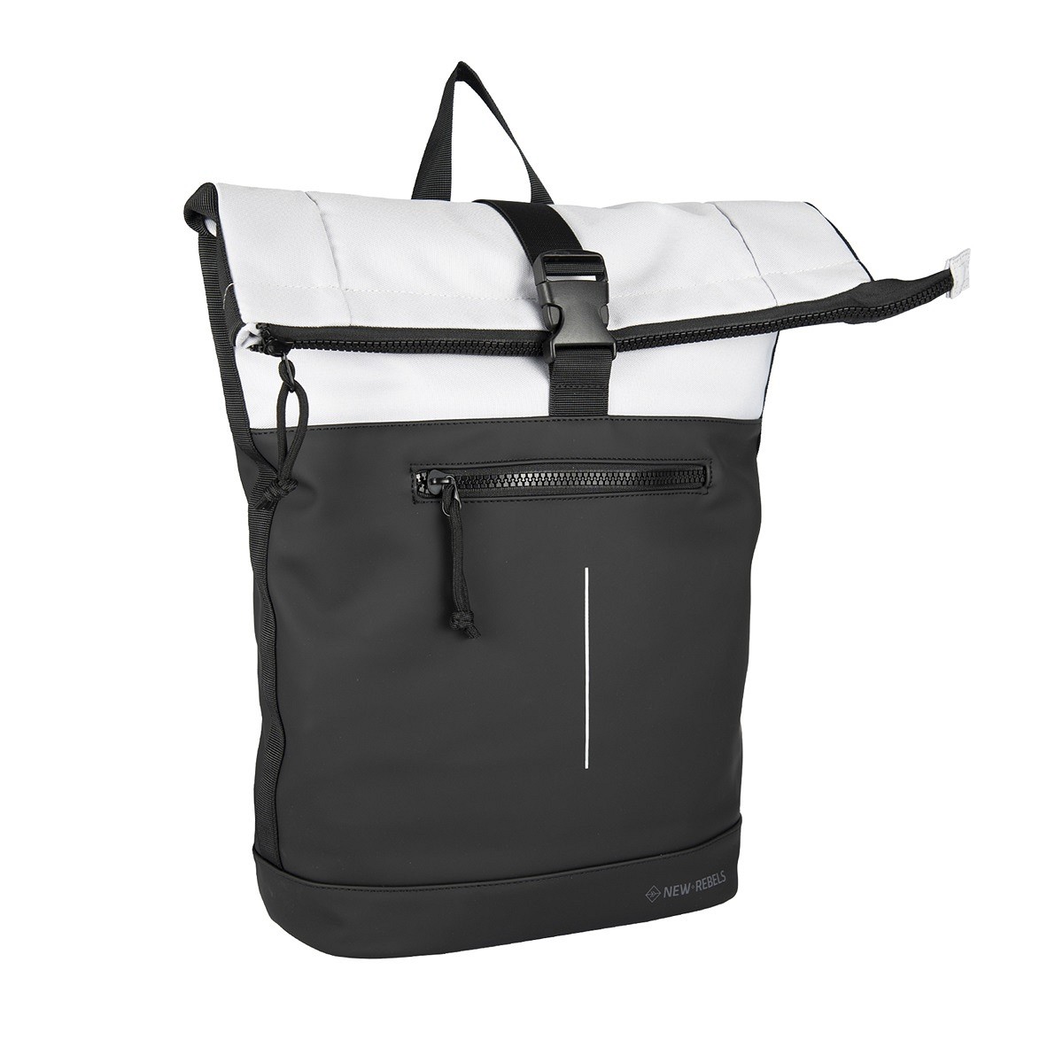 84C2AFBB0F9B2B2CF593C939C4416D28ECB5B0BB Backham - New York Rolltop Rucksack hellgrau