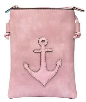 NL2020199 Veggieleder Crossbag 177-002 (Rose)