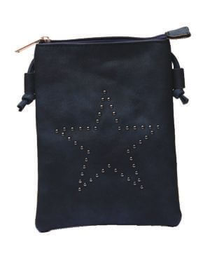 NL2020208 Veggieleder Crossbag 177-004 (Navy)