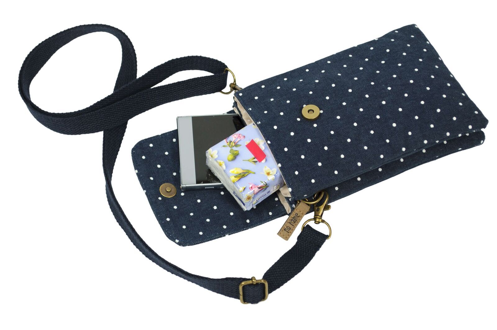 60610036-218_dekoriert Mini Crossbag Pünktchen oliv 315