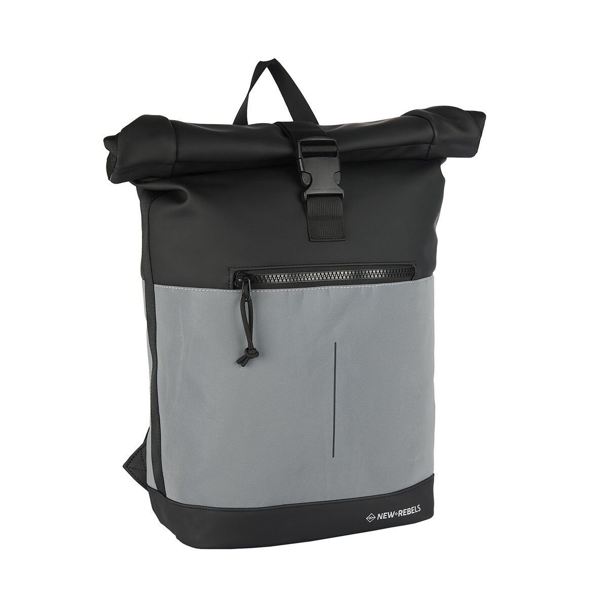 AF45DAE477F56F504F1FD6BF1AEEE23FE4FADBC0 Bowie - New York Rolltop Rucksack schwarz