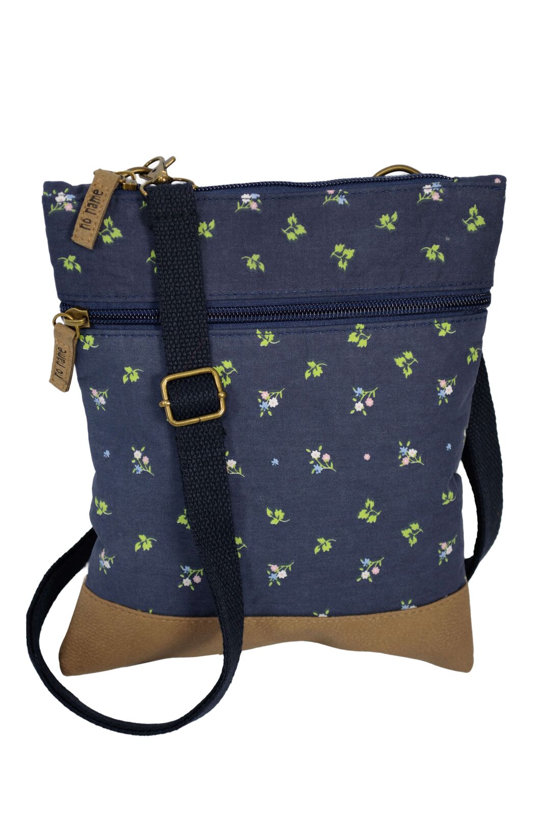 Crossbag Blümchen blau 201