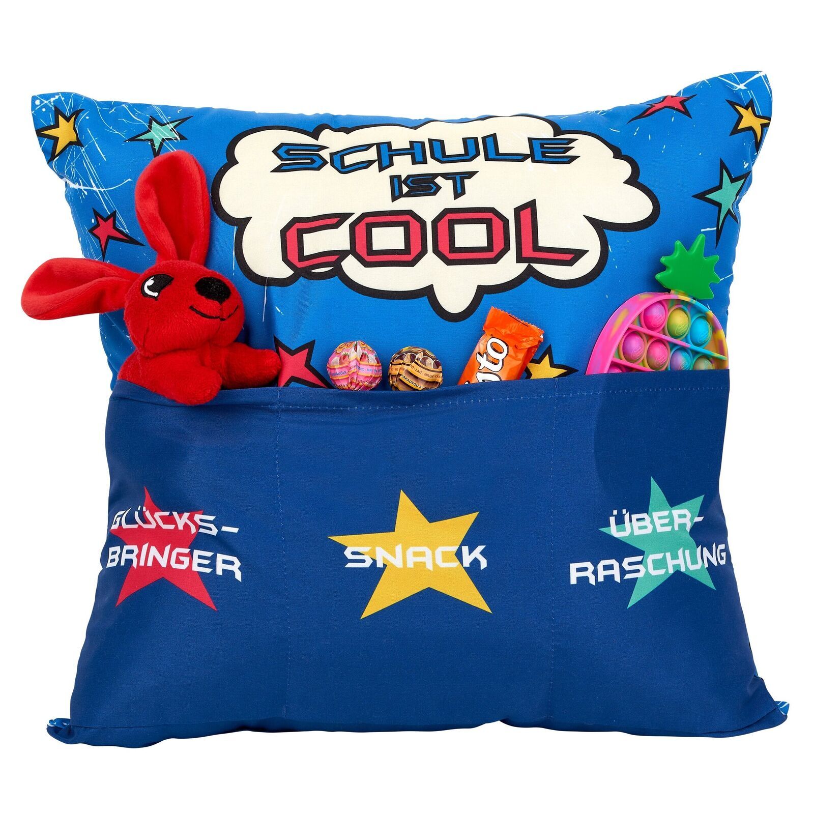 Sofahelden Kissen Schulanfang Jungs