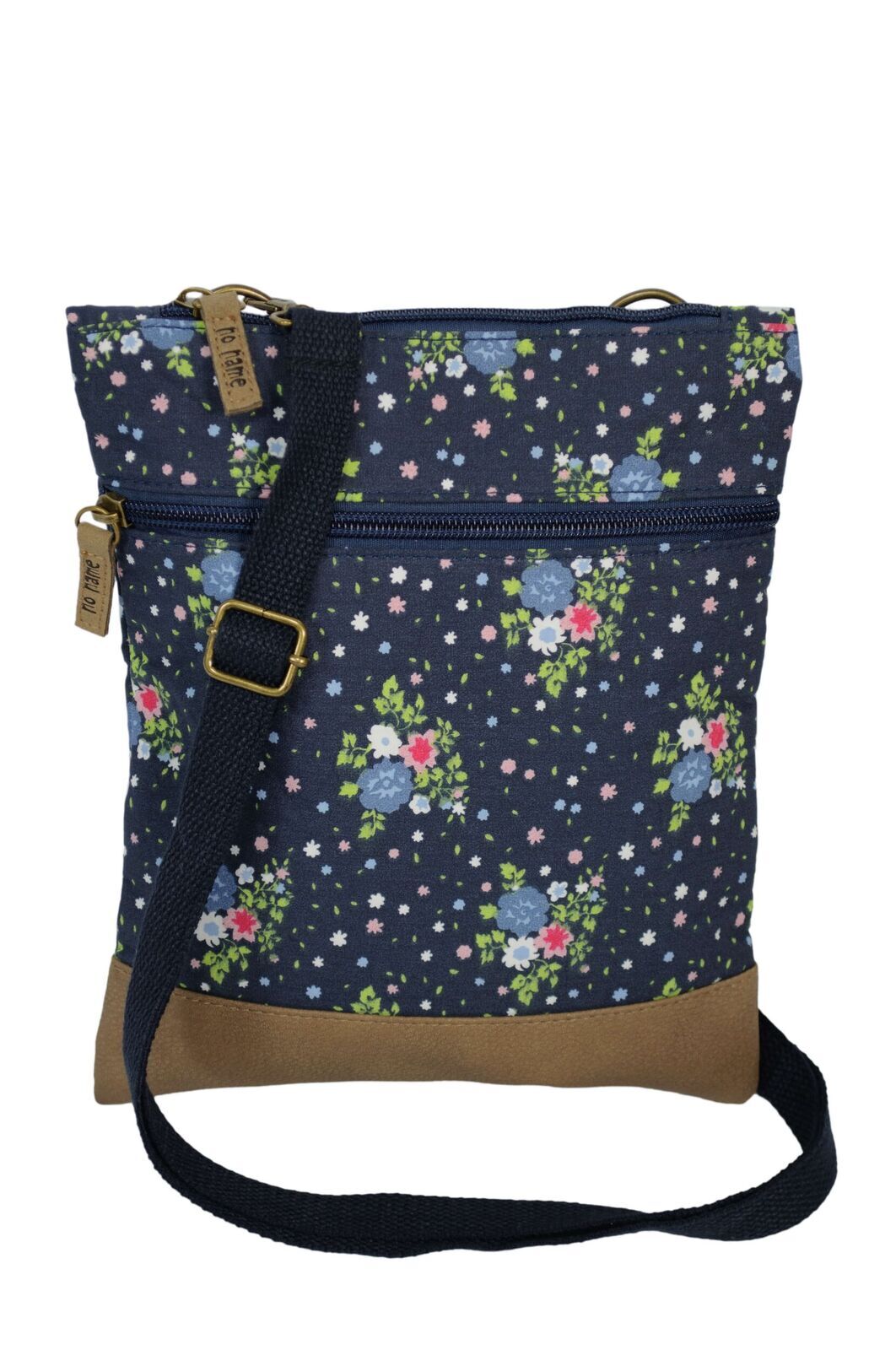 60610018-201 Crossbag Flowers blau 201