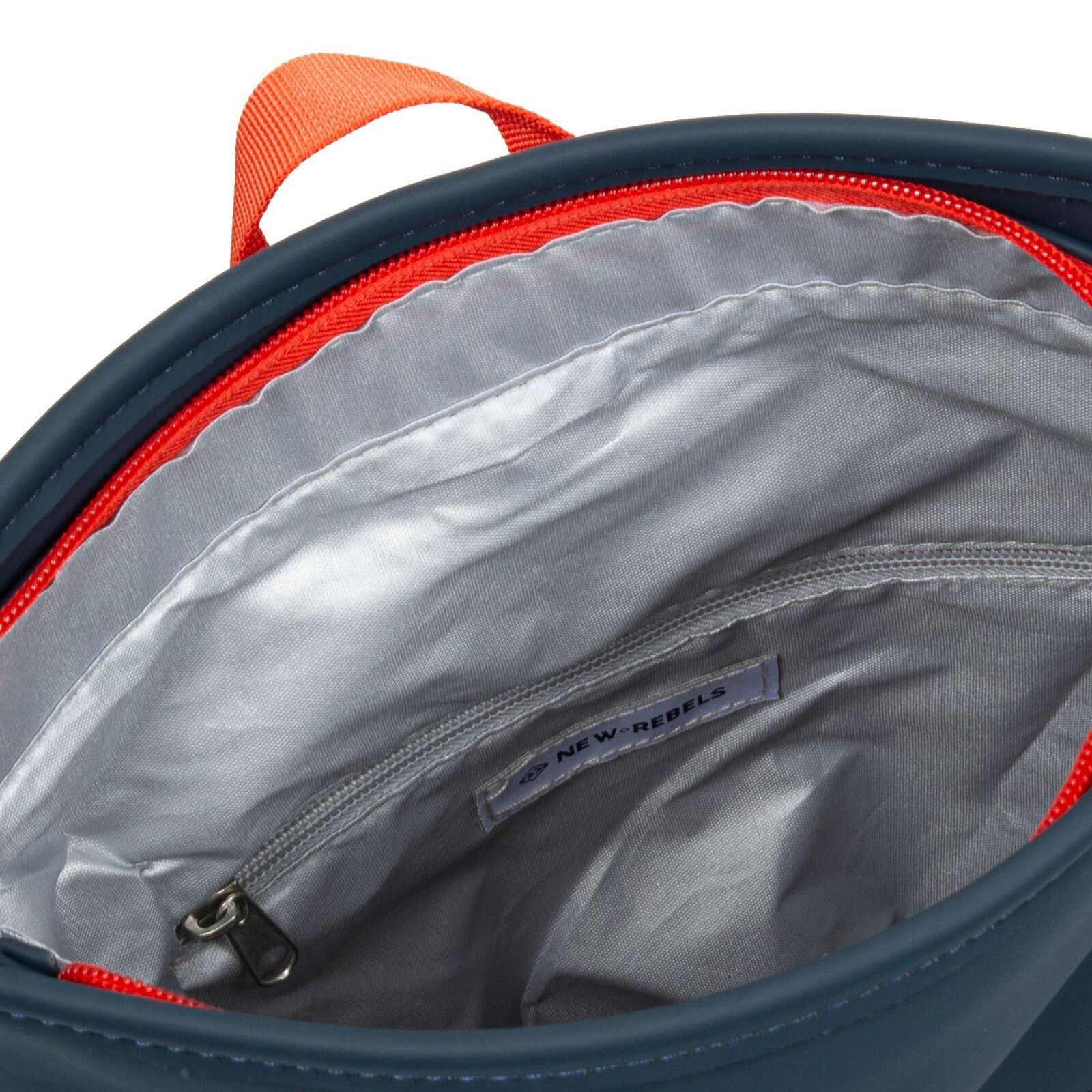 BvV8BCv4 Tim - Los Angeles Rolltop Mini Rucksack navy/rot