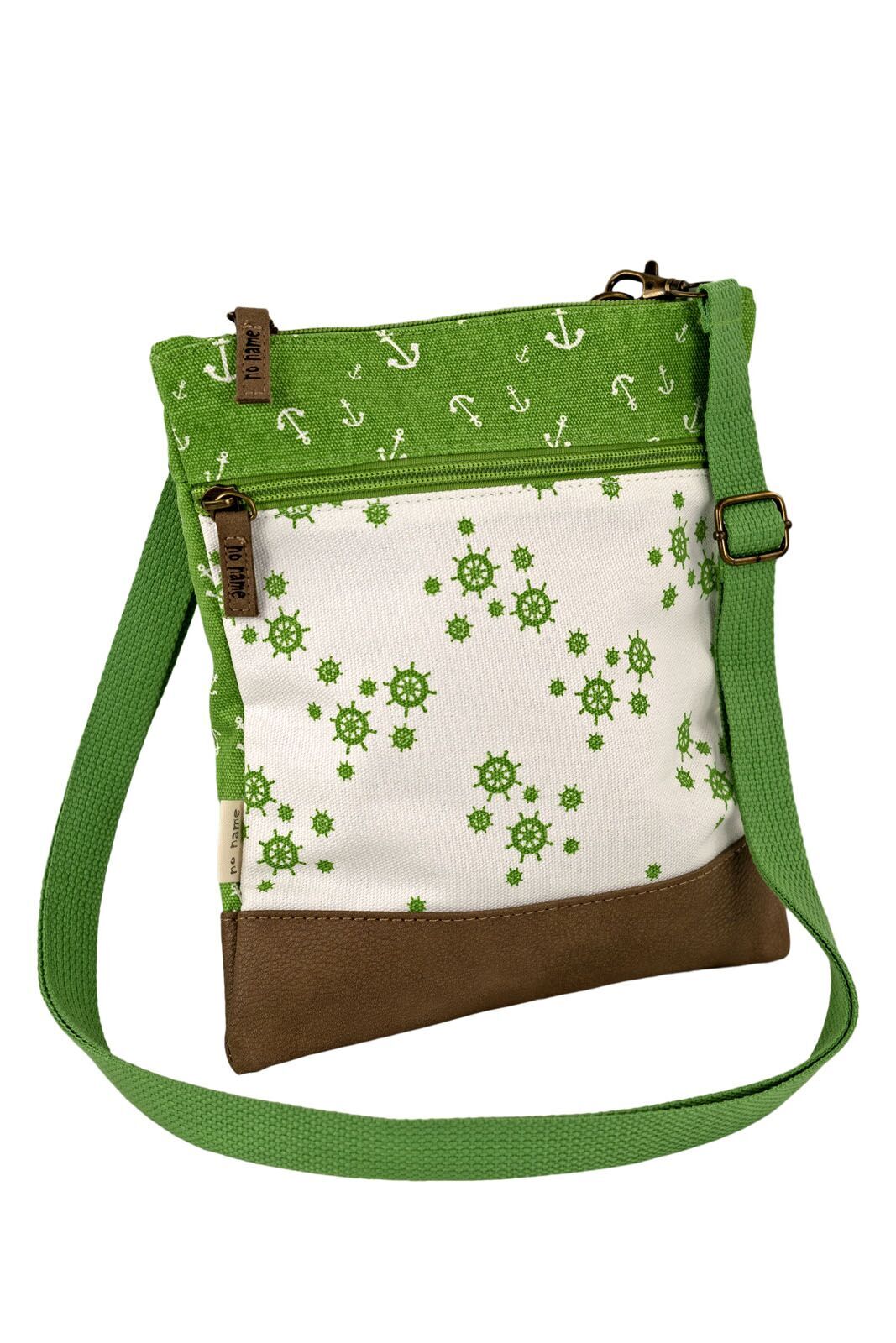 Crossbag Steuerrad & Anker island green 733