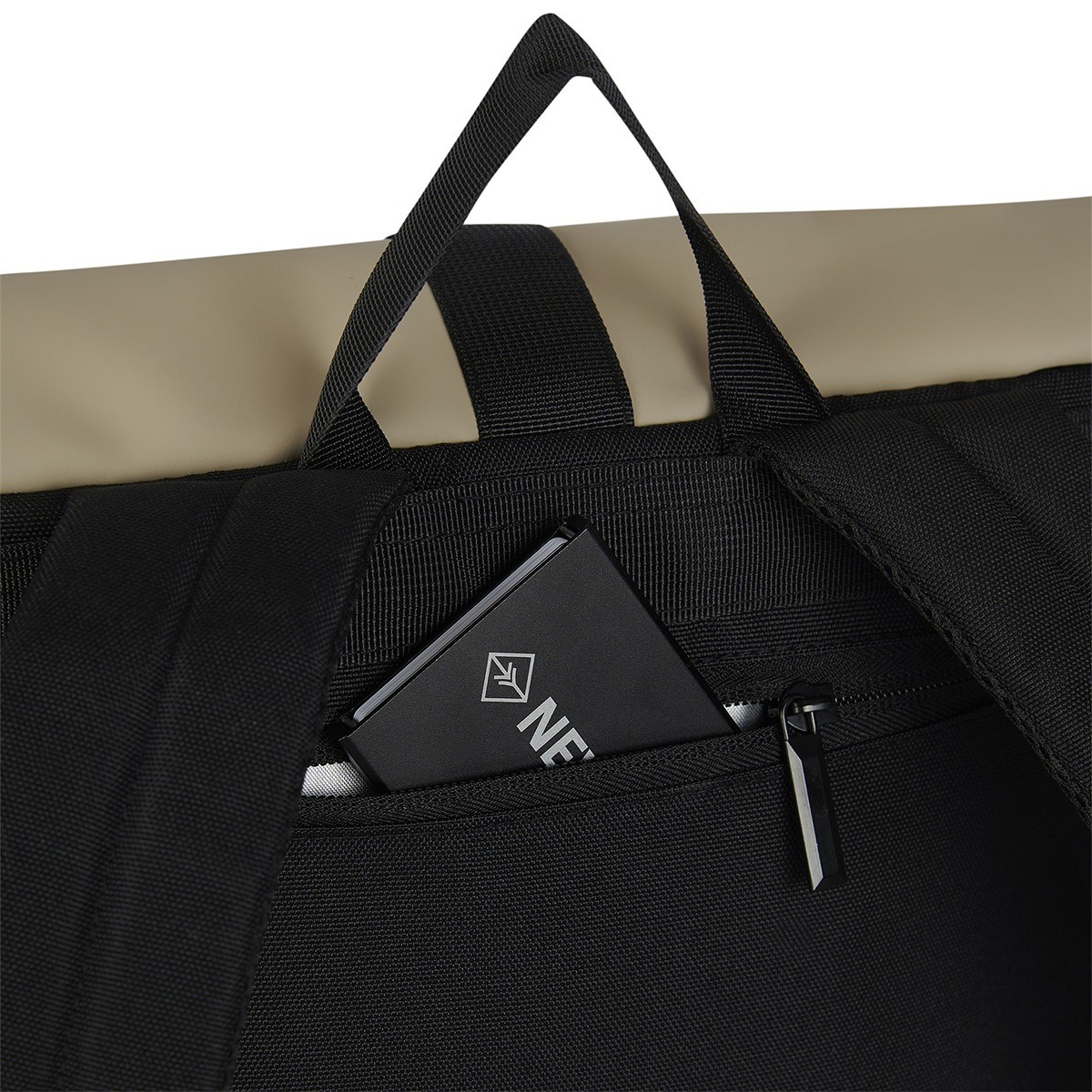 Fane - Montgomery Rolltop Rucksack orange