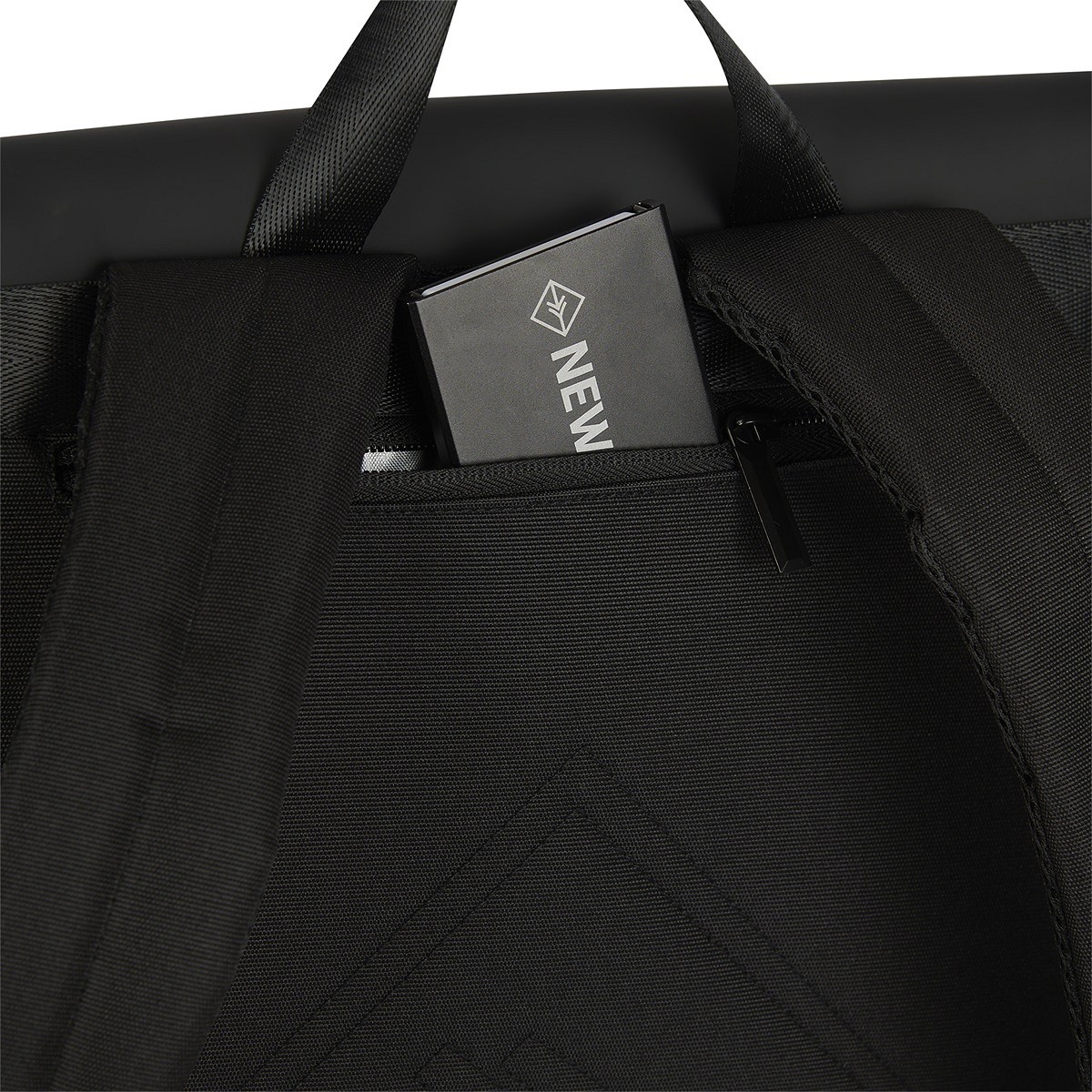 Fane - Lincoln Flap Rucksack 17L schwarz/beige