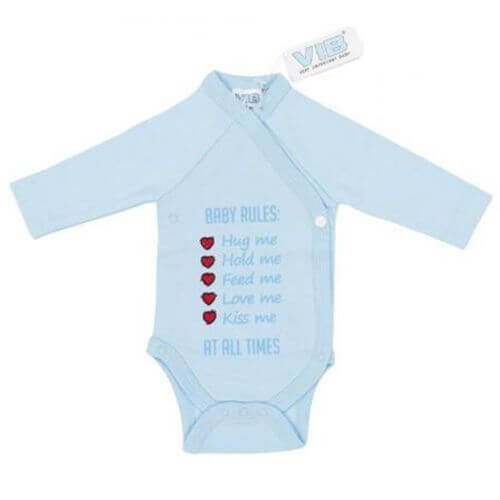 Baby Body Baby Rules: Hug Me, Hold me,... (Blau)