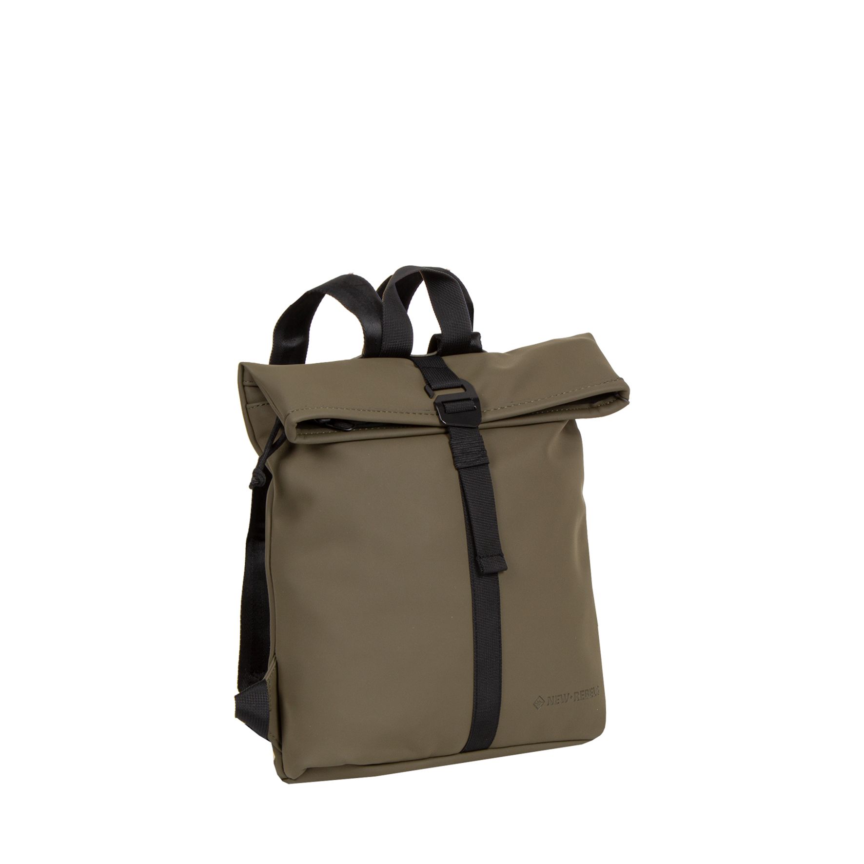 eeqerBiA Mart - Los Angeles Rolltop Mini Rucksack olive