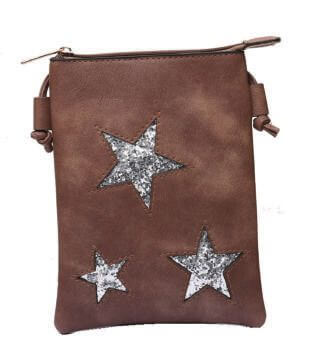 NL2020205 Veggieleder Crossbag 177-003 (Brown)