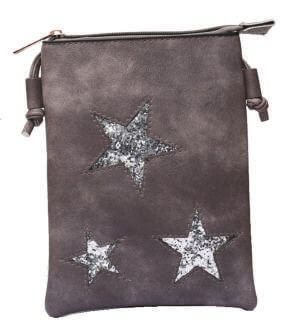 NL2020204 Veggieleder Crossbag 177-003 (Taupe)